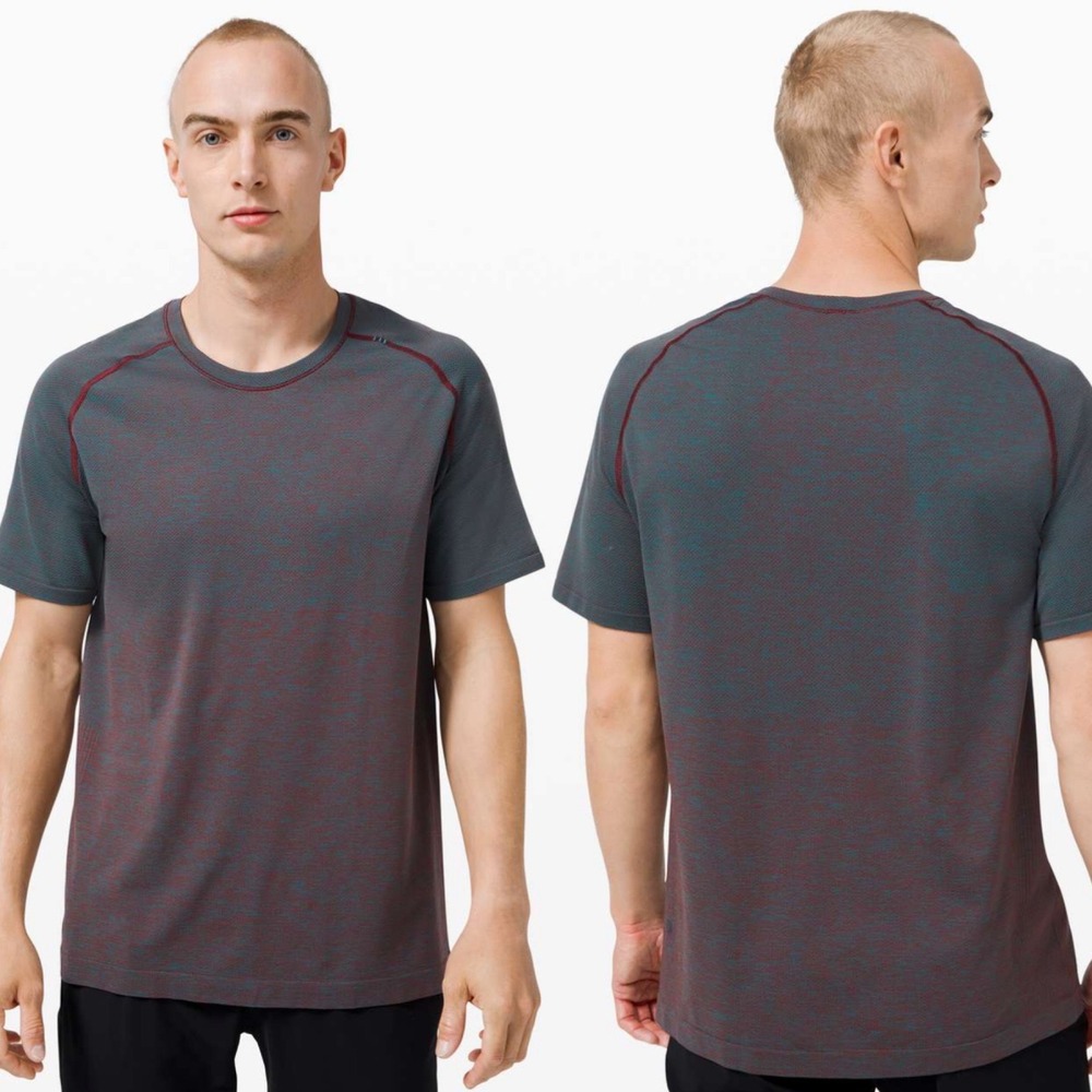 Lululemon Metal Vent Tech Short Sleeve Crew Neck Tee Mens Size Large T-Shirt Run